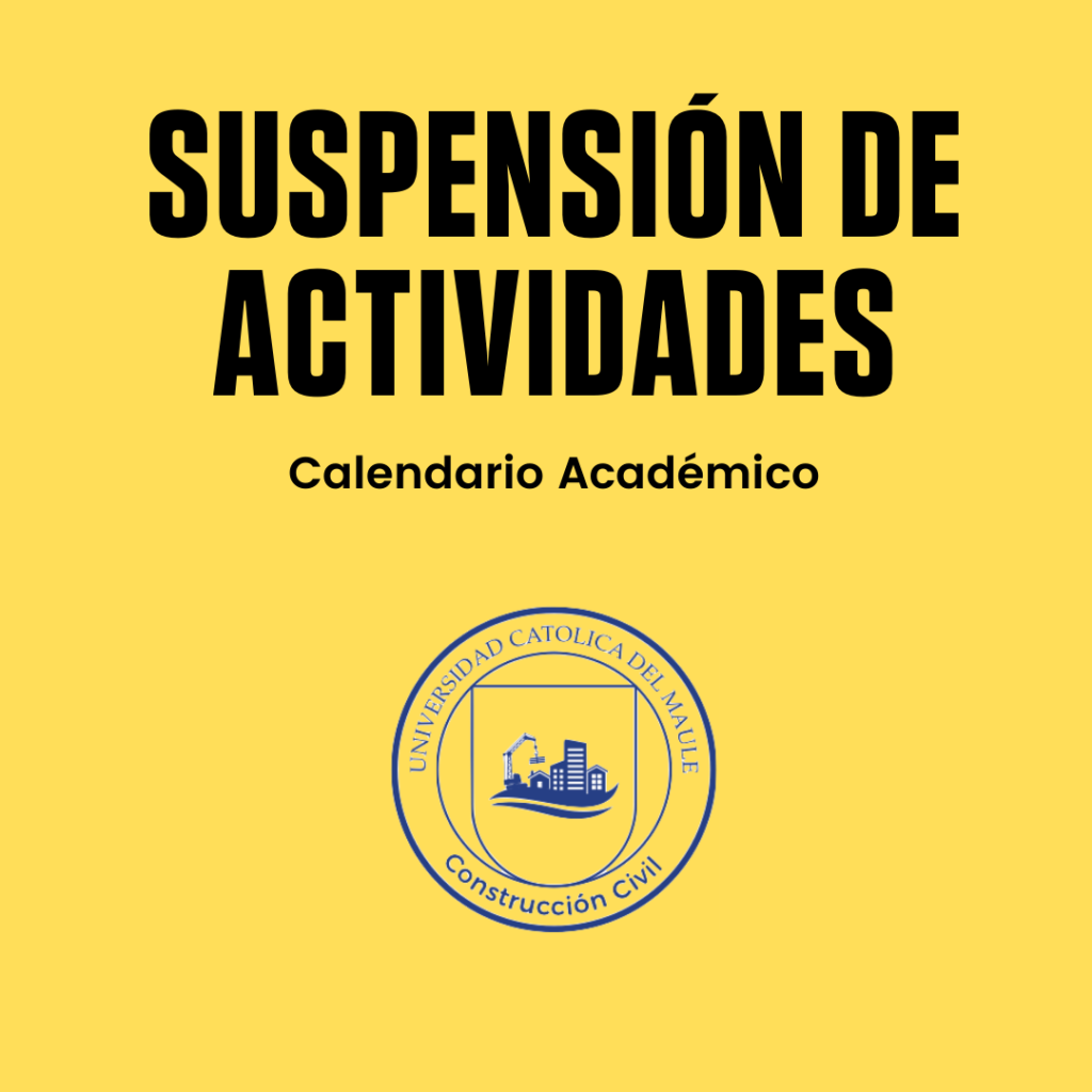 Suspensión de actividades